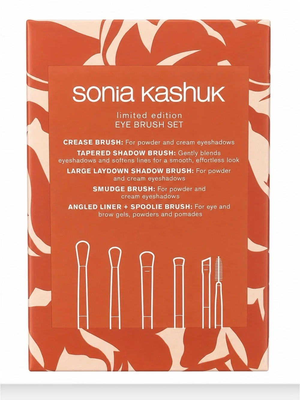 Sonia Kashuk Limited Edition Ribbed Eye Makeup Brush Set